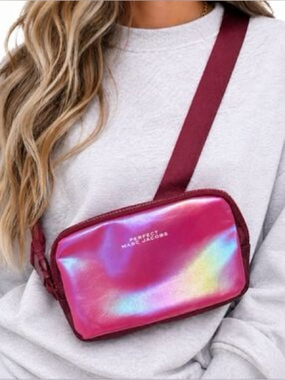 NWT Marc Jacobs "Perfect" Iridescent Belt Bag Bum Bag FACTORY SEALED NWT